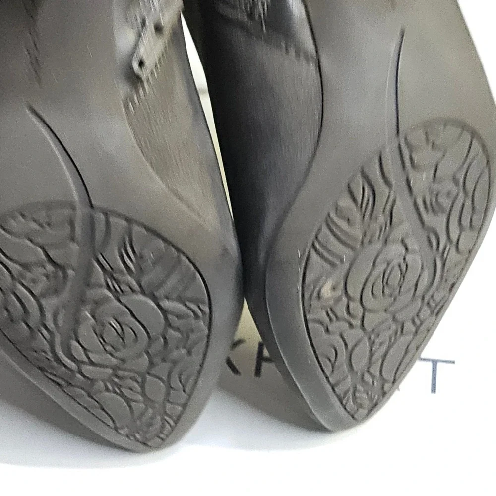 Rockport Chilmark 2 Part Leather Suede‎ Ankle Boots CH0211 Womens 8W Olive